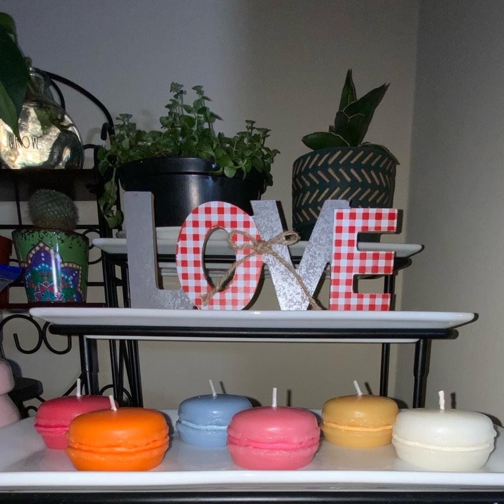 Martha Stewart Set of 6 Macaron Candles - Picture 9 of 13